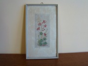 Obrazek  Cyklameny  27 x 16 cm.