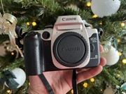 Canon EOS 50E aparat analogowy na film "kliszę" lustrzanka