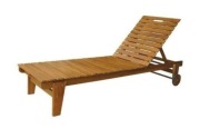 Leżanka drewniana Denia