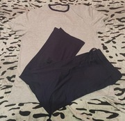 Piżama męska XL Bawełna Krótki rękaw Długie nogawki 