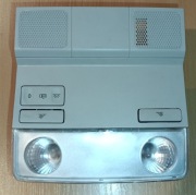 Lampka podsufitki Szara Skoda Volkswagen kabiny VW 1K0947133  Oświetlenie 