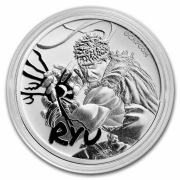 Tuvalu 1$ Ryu Street Fighter 2022 1 Oz Ag.999