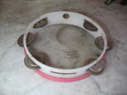 tamburyn instrument muzyczny bębenek PRL