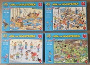 Puzzle Jumbo Haasteren Junior 3 4 5 6 - 240 x2, 360 x2 (1200 puzzli) - NOWE
