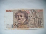 BANKNOT  FRANCJA 100 Franków 1993 r. seria  A.208