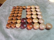 Klamka Gałka Meblowa Drewniana Uchwyt Szafka 