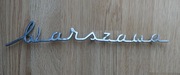 ZNACZEK WARSZAWA  EMBLEMAT  Z SAMOCHODU  WARSZAWA  .PRL .ORYGINAŁ