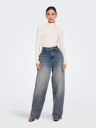 „Miejski Sekret Stylu – Jeansy Baggy Wide Leg XS | Vintage Look”