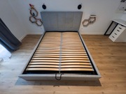 Łóżko tapicerowane Nick - Stelaż metalowy 160x200