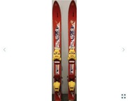 Narty + Wiązania DZIECIĘCE 90cm Szybka wysyłka stan BDB. Serwis