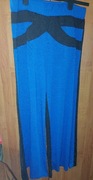 Nowe spodnie Szwedy ,szerokie,niebiesko-czarne XL