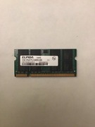 ELPIDA pamięć RAM do laptopa DDR3 2GB używany 2Rx8 PC2-6400S-666