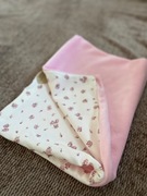 Bawełniany Kocyk 50x75 koc otulacz dla niemowlaka prezent babyshower dzieck