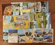Kartki pocztowe, nie zapisane, mix. Ponad 10 szt. Zestaw foto.