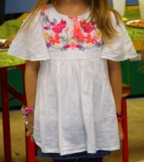 Bluzka tunika piękne hafty Angels 3 lata+