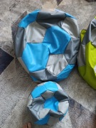 Pufa XXL piłki worek do siedzenia ekoskóra stan bardzo dobry 