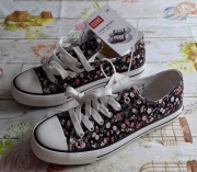 Trampki damskie w kwiaty Cleve 40