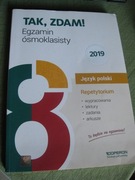 Tak zdam ! Egzamin ósmoklasisty język polski repetytorium