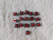 Switche do klawiatury Red Redragon x16szt