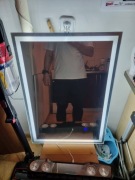 Nowe Lustro Łazienkowe LED 50x70 cm – 3 Barwy Światła | Dotykowe