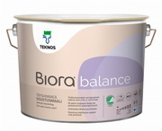 Biała farba do ścian TEKNOS BIORA BALANCE, 9 L