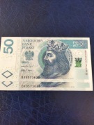50 zł 2017r. UNC z Paczki bankowej