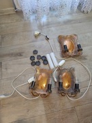 Kinkiety PRL 3sztuki