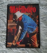 Plakat w ramce 30x40 Marlboro Vintage – Ikona Amerykańskiego Stylu 