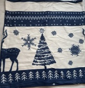 Komplet pościeli polarowej granatowy