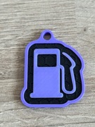 Stylowy Brelok Samochodowy Rezerwa Paliwa Idealny dla Fanów Motoryzacji