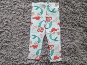 Rozm 128 legginsy za kolano dla dziewczynki 