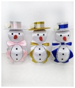 Bałwanki ozdoby świąteczne prezent dekoracje 