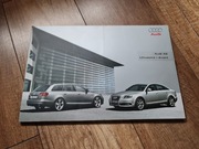 Prospekt AUDI A6 C6 lift polski 2008-2011