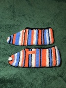 Kapcie bambosze wełniane ręcznie robione 39-40