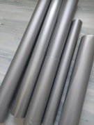 Folia samoprzylepna srebrna mat satyna. Wyprzedaż. Niska cena.