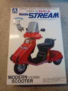 Model Skuter HONDA STREAM - Aoshima 1:12 - Unikat!