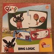 Króliczek Bing mini puzzle gra logiczna układanka