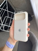 Case iPhone 17 Pro Max etui silikonowe nowe białe white plecki logo