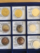 Kolekcjonerski zestaw 16 x 2 €