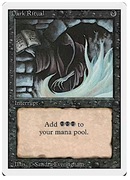 MTG 3rd Edition: Dark Ritual