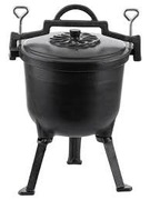 KOCIOŁEK EMALIOWANY 10L  –GRILL-KOCIOŁ-GARNEK