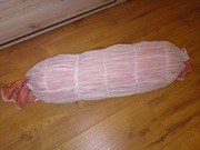 Poduszka pod szyję wałek pod poduszkę kanapowy wersalki pokrowiec PRL