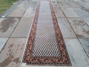 Piękny Irański ręcznie tkany wełniany chodnik Mir 80x390cm.