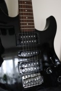 Gitara elektryczna Yamaha ERG121C + pasek – sprawna pokrowiec