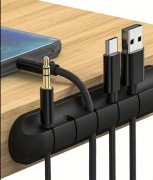 ORGANIZER NA KABLE Uchwyt na przewody porządek USB | SAMOPRZYLEPNY