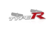 Naklejka Emblemat Znaczek Logo HONDA TYPE-R TYPER 140mm x 29mm grill