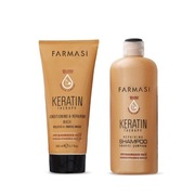 Keratyna -szampon i maska z Farmasi