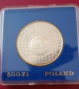 500 zł XXIII Mistrzostwa Świata w Piłce Nożnej - Meksyk rok 1986