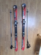 ZESTAW Narty dziecięce Elan140cmProRace+Buty+Kijki