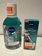 Zestaw Nivea Derma Skin Clear na niedoskonałości serum + płyn micelarny